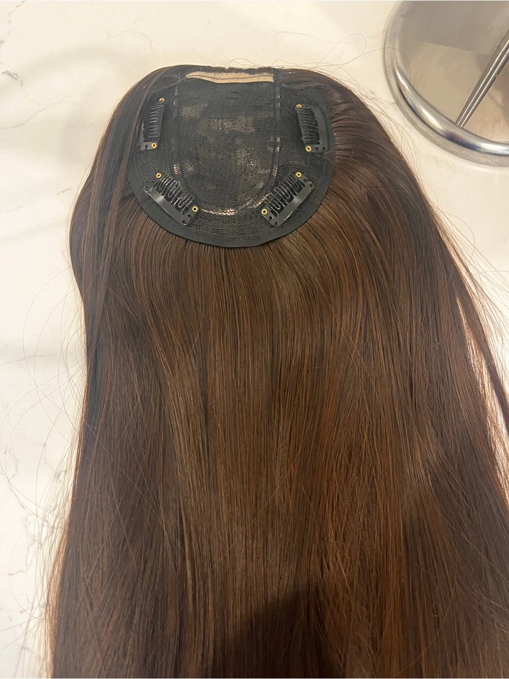 Brown Straight Women's Hairpiece New